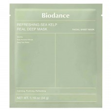 Заспокійлива гідрогелева маска з водоростями Biodance Refreshing Sea Kelp Real Deep Mask Заспокійлива гідрогелева маска з водоростями Biodance Refreshing Sea Kelp Real Deep Mask