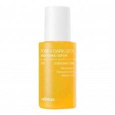 Сироватка для вирівнювання тону та рельєфу шкіри Celimax Pore+Dark Spot Brightening Serum Сироватка для вирівнювання тону та рельєфу шкіри Celimax Pore+Dark Spot Brightening Serum