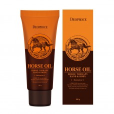 Крем для тела и рук с лошадиным жиром Deoproce Horse Oil Hand and Body