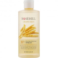 Тонер для обличчя з екстрактом рису Enough Rosehill Grains Skin