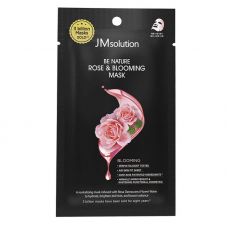 Тканинна зволожуюча маска з екстрактом троянди JMsolution Be Nature Rose & Blooming Mask Тканинна зволожуюча маска з екстрактом троянди JMsolution Be Nature Rose & Blooming Mask