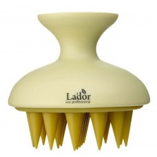 Масажна щітка для шкіри голови Lador Dermatical Shampoo Brush коричнева
