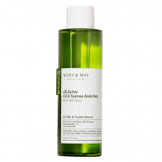 Заспокійливий тонер Mary&May Vegan CICA Tea Tree AHA PHA Toner Заспокійливий тонер Mary&May Vegan CICA Tea Tree AHA PHA Toner