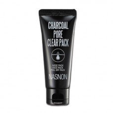 Маска-пленка для лица Nasnon Charcoal Pore Clear Pack