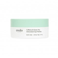 Гідрогелеві антиоксидантні патчі для шкіри навколо очей Ondo Beauty 36.5 Caffeine & Green Tea Antioxidant Eye Patches