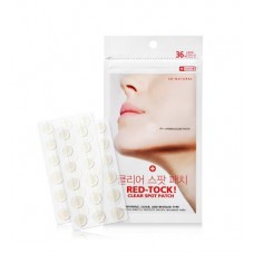 Антибактериальные патчи от акне So Natural Red-Tock Clear Spot Patch