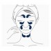 Увлажняющие патчи с морским коллагеном WellDerma Collagen Impact Sapphire Eye Mask